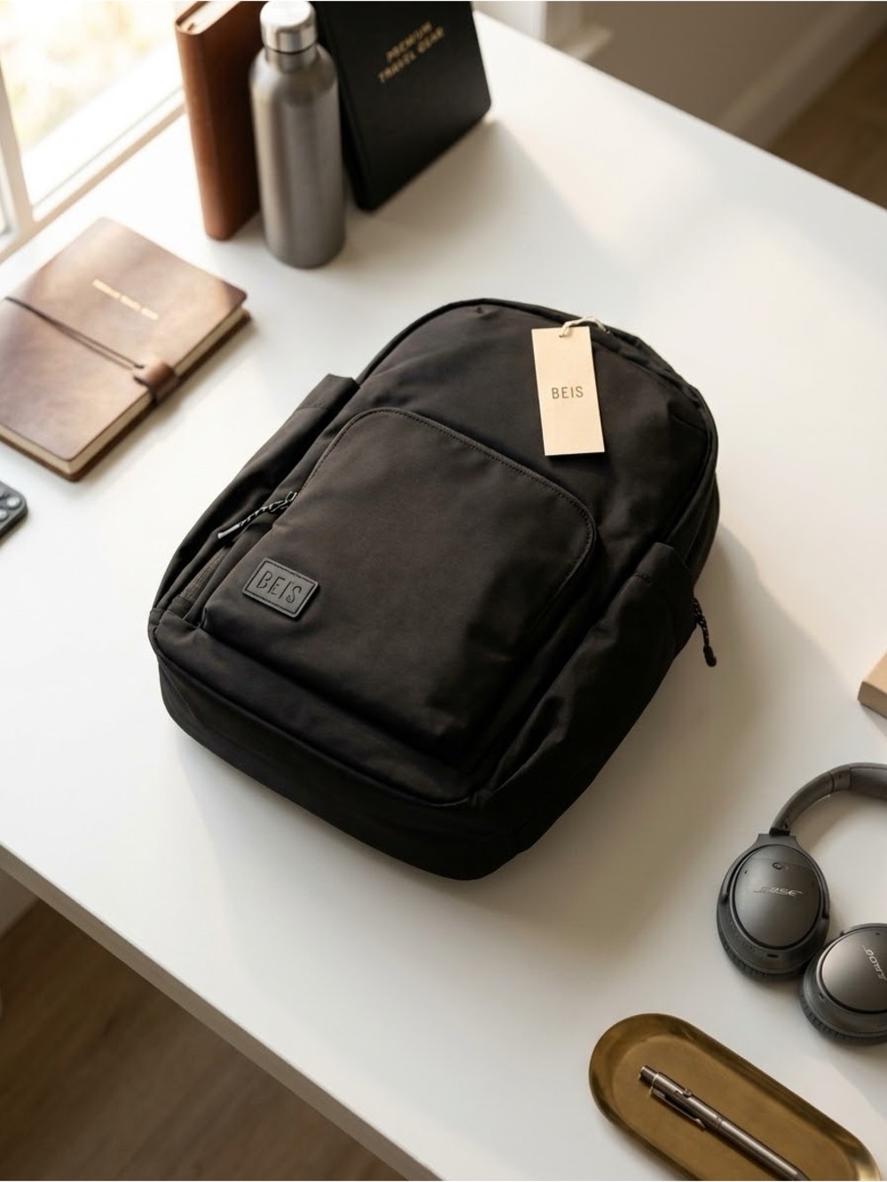 New with tag Béis The North South backpack OS